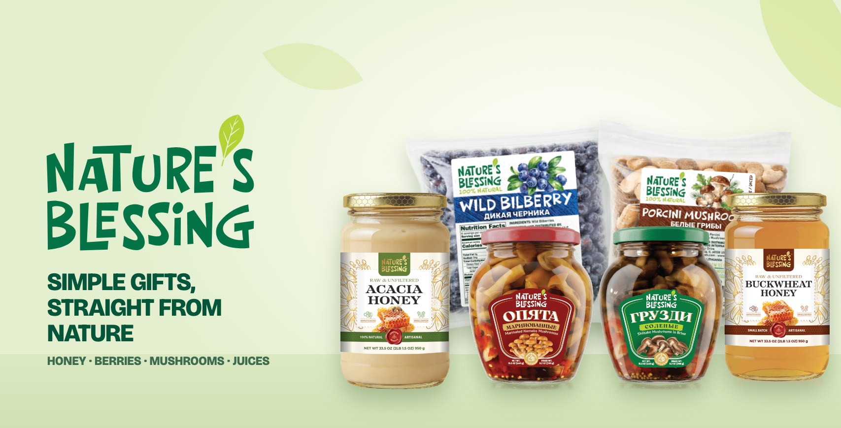 Nature's Blessing products